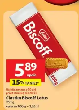Auchan Ciastka Biscoff Lotus oferta
