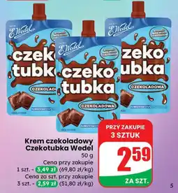 Dino Krem czekoladowy Czekotubka Wedel oferta