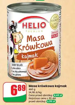 Dino Masa krówkowa kajmak Helio Premium oferta