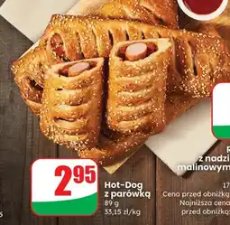 Dino Hot-Dog z parówką Piekarnia oferta