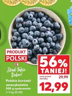 Kaufland Borówki amerykańskie Polski Produkt oferta