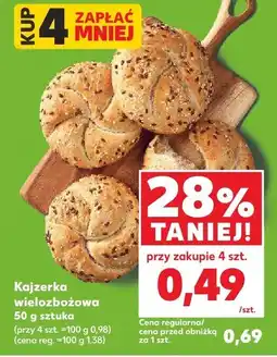 Kaufland Bułka kajzerka wielozbożowa Kaufland oferta