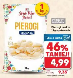 Kaufland Pierogi ruskie Stąd Takie Dobre oferta