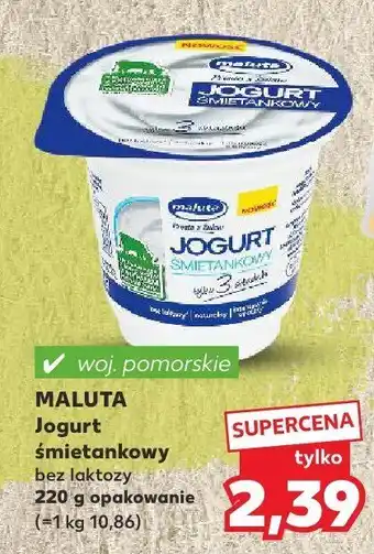 Kaufland Jogurt śmietankowy bez laktozy Maluta oferta