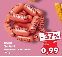 Kaufland Serdelki drobiowo-wieprzowe Duda oferta