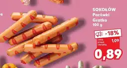 Kaufland Parówki Gratka Sokołów oferta