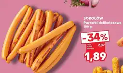 Kaufland Parówki delikatesowe Sokołów oferta