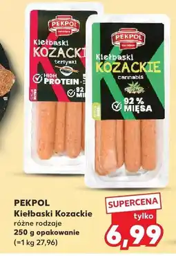 Kaufland Kiełbaski kozackie Pekpol oferta