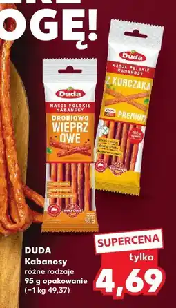 Kaufland Kabanosy Duda oferta