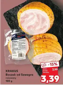 Kaufland Boczek od Szwagra rolowany Krakus oferta
