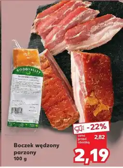 Kaufland Boczek wędzony parzony Kaufland oferta