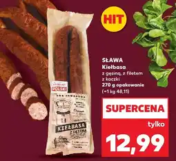 Kaufland Kiełbasa z gęsiną, z filetem z kaczki Sława oferta