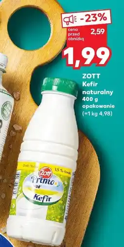 Kaufland Kefir naturalny Zott oferta