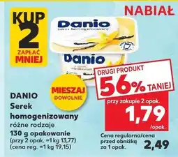Kaufland Serek homogenizowany Danio oferta