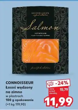 Kaufland Łosoś wędzony w plastrach Connoisseur oferta