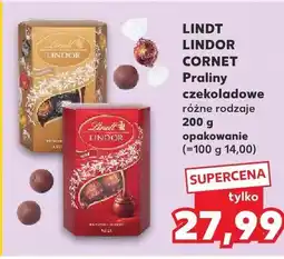 Kaufland Praliny czekoladowe Lindt Lindor Cornet oferta