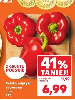 Kaufland Papryka czerwona luz Kaufland oferta