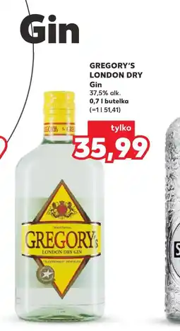 Kaufland Gin Gregory's London Dry oferta