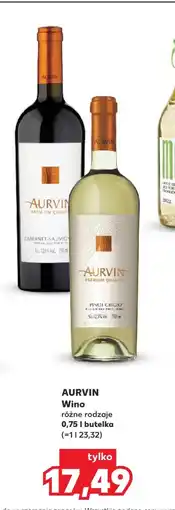 Kaufland Wino Aurvin oferta