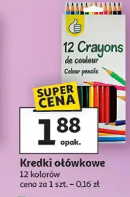 Auchan Kredki ołówkowe Crayons oferta