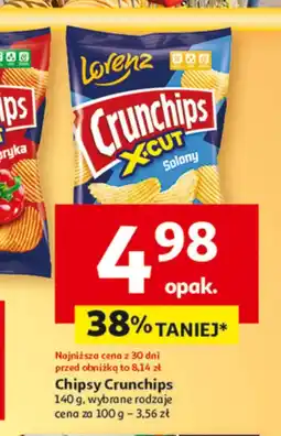 Auchan Chipsy Crunchips oferta