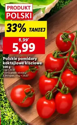 Lidl Pomidory koktajlowe kiściowe Lidl oferta