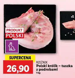 Lidl Królik tuszka z podrobami Rzeźnik oferta