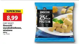 Lidl Gnocchi wysokobiałkowe mrożone CHEF SELECT oferta