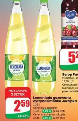 Dino Lemoniada gazowana cytryna limonka Jurajska oferta