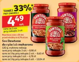 Auchan Sos Dawtona do ryżu lub makaronu oferta