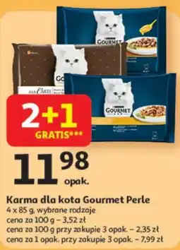 Auchan Karma dla kota Gourmet Perle oferta