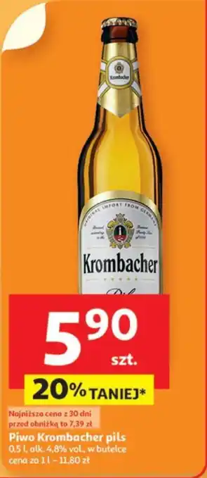 Auchan Piwo Krombacher oferta