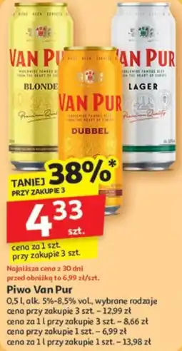Auchan Piwo Van Pur oferta