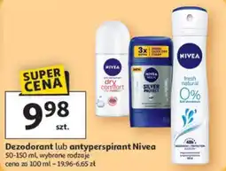 Auchan Dezodorant lub antyperspirant Nivea oferta