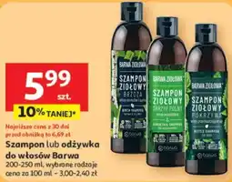 Auchan Szampon lub odżywka do włosów Barwa oferta