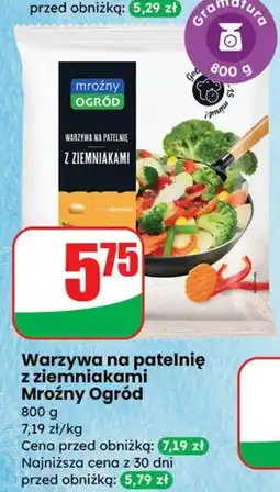 Dino Warzywa na patelnię z ziemniakami Mroźny Ogród oferta