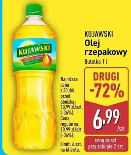 ALDI Olej rzepakowy Kujawski oferta