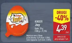 ALDI Jajko Kinder Joy Ferrero oferta