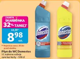 Auchan Płyn do WC Domestos oferta