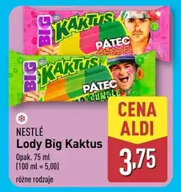 ALDI Lody Big Kaktus Nestlé oferta