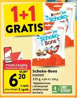 Intermarche Cukierki czekoladowe Kinder Schoko-Bons oferta