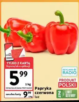Intermarche Papryka czerwona polska oferta