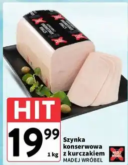 Intermarche Szynka konserwowa z kurczaka Madej & Wróbel oferta