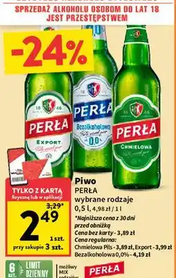 Intermarche Piwo Perła Bezalkoholowa oferta