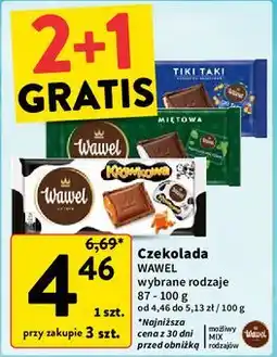 Intermarche Czekolada Wawel Krówkowy oferta