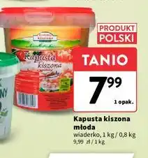 Intermarche Kapusta kiszona młoda Produkty Kiszone oferta
