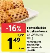 Intermarche Ciastko duo truskawkowe La Lorraine oferta