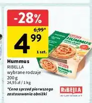 Intermarche Hummus italiano Ribella oferta