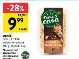 Intermarche Spaghetti carbonara Come A Casa oferta