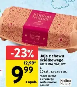 Intermarche Jaja ściółkowe kl. l Kotlina Natury oferta